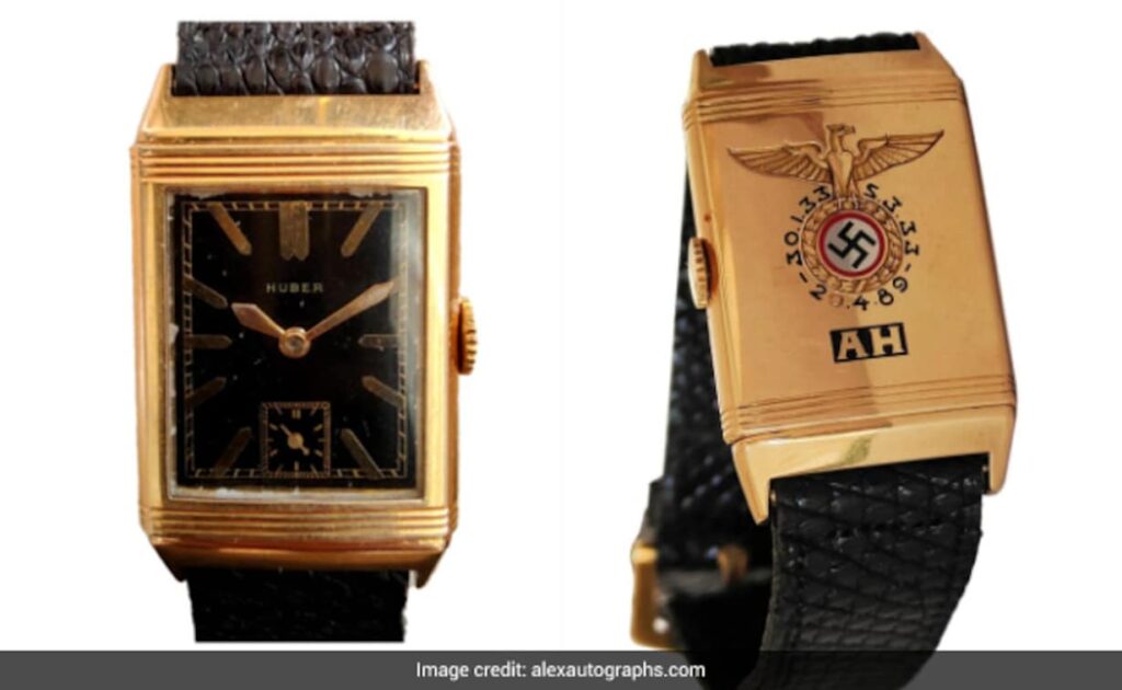 Adolf Hitler's Gold Reversible Watch Sells For $1.1 Million At US Auction House