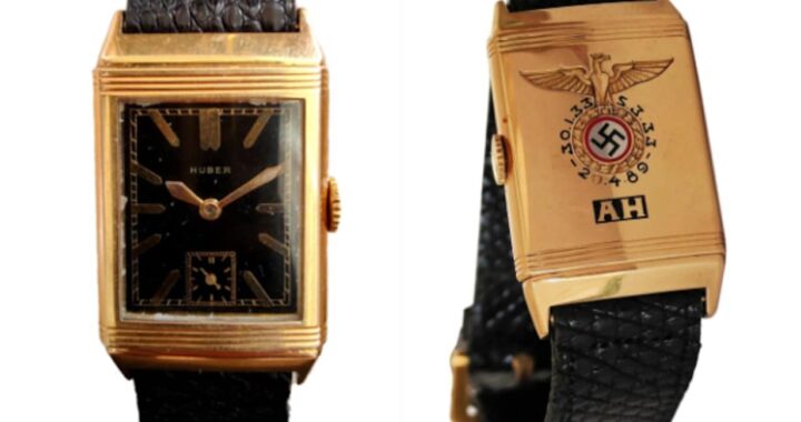 Adolf Hitler's Gold Reversible Watch Sells For $1.1 Million At US Auction House