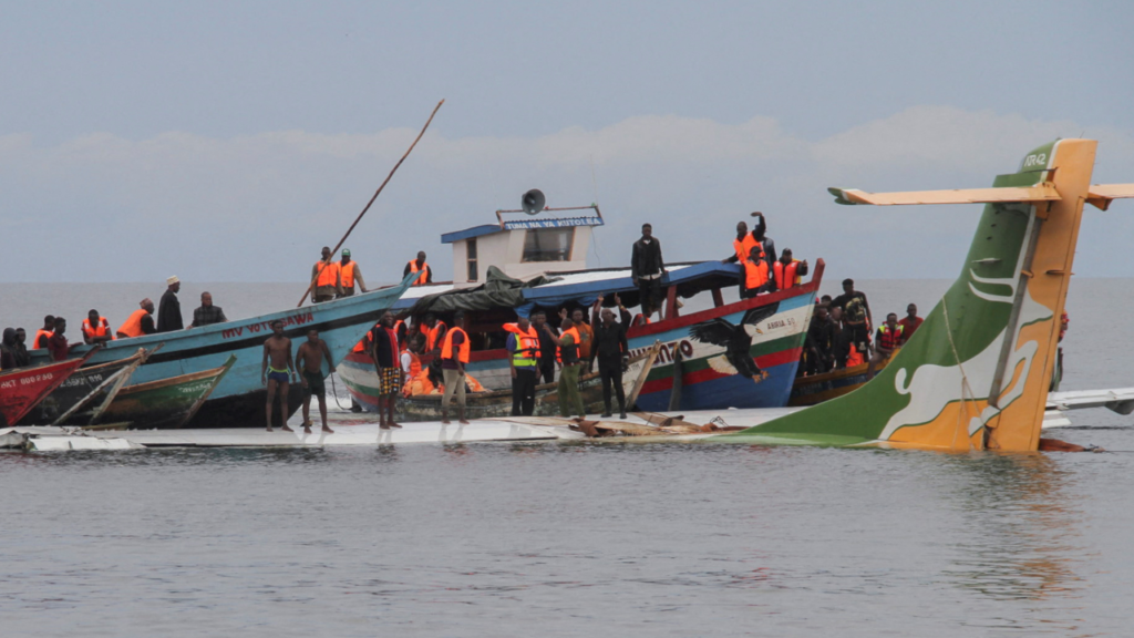 19 Killed After Passenger Plane Plunges into Lake Victoria in Tanzania