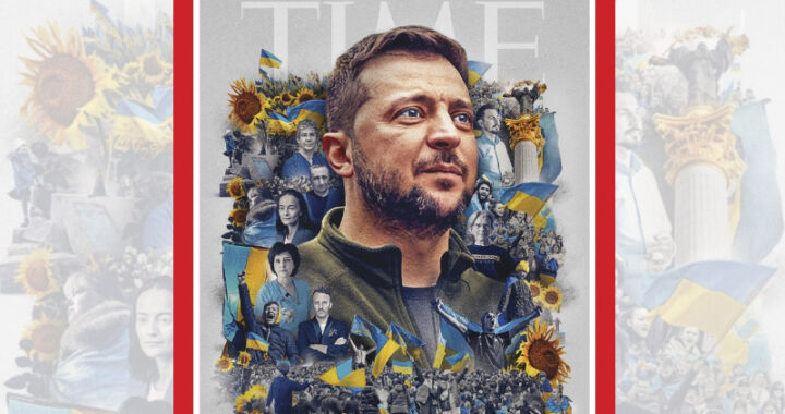 Volodymyr Zelensky is Time Magazine's 2022 Person of the Year