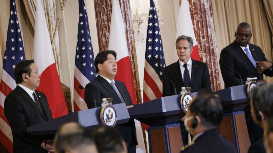 US, Japan agree to step up security cooperation amid China worries